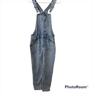 American Eagle Mom Overalls Denim Womens Size 4